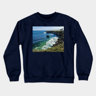 Lighthouse Point Santa Cruz California Crewneck Sweatshirt